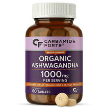Carbamide Forte Organic Ashwagandha 1000mg Tablets