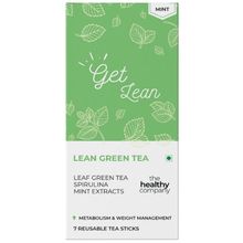 The Healthy Company Weight Loss Lean Green Tea with Superfood Spirulina and Mint