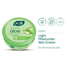Joy Pure Aloe Vera Light Moisturizer Skin Cream for Face & Body For 48 Hrs Moisturization