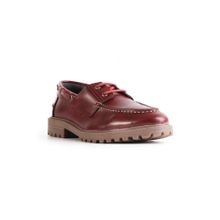 Monkstory Maroon Cosmopolitan Boat Shoes