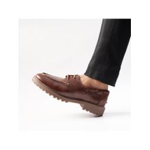 Monkstory Tan Cosmopolitan Boat Shoes