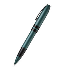 Sheaffer 9109 Icon Rollerball Pen - Metallic Green With Glossy Black Pvd Trim