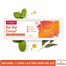 Sirona Herbal Period Pain Relief Patches, No Side Effects, Sleek Design, Comfort for Upto 12 Hours