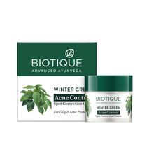 Biotique Bio Winter Green Acne Control Spot Correction Cream