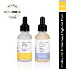 Deconstruct Oil Control Duo - Brightening Serum + Pore Control Serum