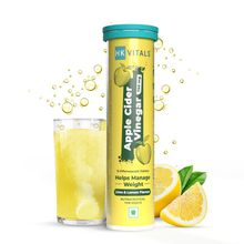 HealthKart HK VITALS Apple Cider Vinegar Effervescent Tablets - Lime & Lemon
