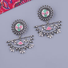 Voylla Bagh E Fiza Half Moon Earrings