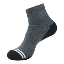 Balenzia Men's Cushioned High Ankle Sports Socks Pack of 3 - Multi-Color (Free size)