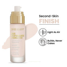Swiss Beauty High Performance Foundation With Vitamin C & Niacinamide Light-Weight - 01 White Ivory