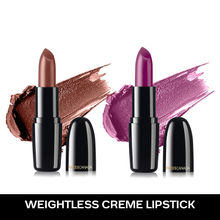 Faces Canada Festive Pout Weightless Creme Lipstick Combo - Sweet Mocha & Imperial Plum