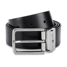 Tommy Hilfiger Accessories Fresno Plus Mens Leather Reversible Belt Brown + Black