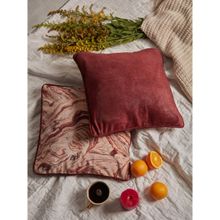Twig & Twine Twin Marble Cushion Cover Red