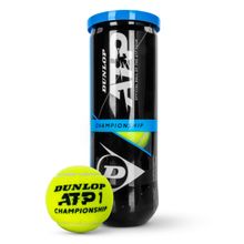 Dunlop Sports Vector X ATP Championship 1 Can with 3 Yellow Tennis Balls