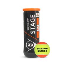 Dunlop Sports Stage Two Green 12 Cans with 36 Yellow Tennis Balls
