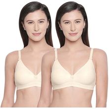 Bodycare B, C & D Cup Perfect Coverage Bra-Pack Of 2 - Nude
