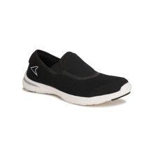 Power Solid Black Walking Shoes
