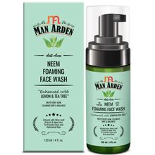 Man Arden Anti-acne Neem Foaming Face Wash