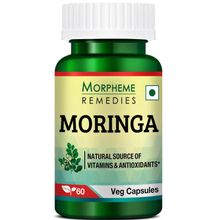 Morpheme Remedies Moringa 500mg Extract - 60 Veg Caps