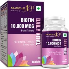 MuscleXP Biotin 10,000 mcg 90 tablets