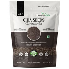 Nourish Vitals Chia Raw Unroasted Seeds