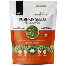 Nourish Vitals Pumpkin Raw Unroasted Seeds