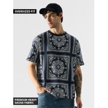 The Souled Store Original Fusion Bandana Men Oversized T-Shirts