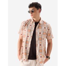 The Souled Store Original Celestial Men Printed Casual Shirts