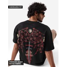 The Souled Store Official House of the Dragon Family Tree Men Oversized T-Shirts