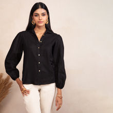 RSVP by Nykaa Fashion Brightness Of Black Shirt