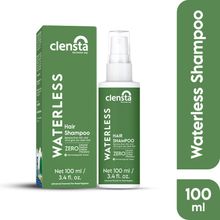 Clensta Advanced Cleansing Solution - Waterless Dry Shampoo For Travellers, Athletes & Bedridden Patients Beauty