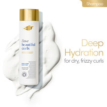 Dove Beautiful Curls Sulphate Free Hydrating Shampoo, With Tri-Moisture Essence For, Bouncy Curls