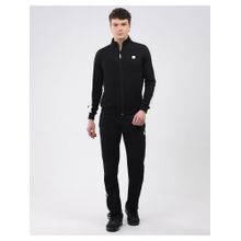 Rock.it Men's Black Full Sleeve Sweatshirt with Track Pant
