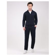 Monte Carlo Men's Navy Blue Full Sleeve Sweatshirt with Track Pant