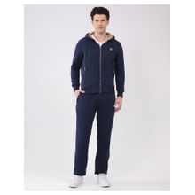 Monte Carlo Men's Blue Full Sleeve Sweatshirt with Track Pant
