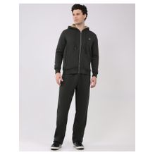 Monte Carlo Men's Olive Full Sleeve Sweatshirt with Track Pant