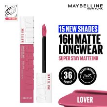 Maybelline New York Super Stay Matte Ink Liquid Lipstick, Lasts Up to 16 Hours - 15 Lover