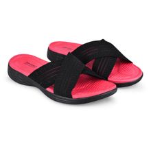 Campus SL-403l Black Womens Sliders
