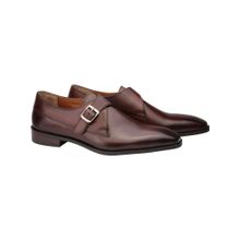 HARRYKSON LONDON Men's Leather Shoe Monk Straps For Men