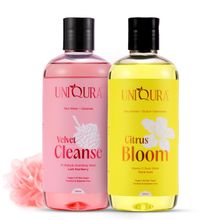 Uniqura Glowing Body Wash Combo - 1% Salicylic Acid for BAcne + Vitamin C for Glowing Skin