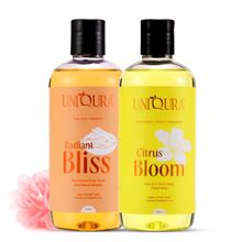 Uniqura Hydrating Body Wash Combo - Vitamin C for Glowing Skin + Niacinamide Oud For Hydration