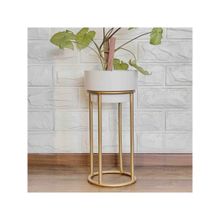 Folkstorys Sindhu Metal Planter Small