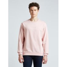 Pepe Jeans Pink Crew Neck Full Sleeve Sweatshirt