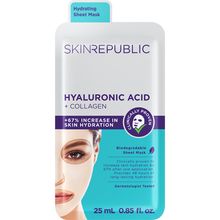 Skin Republic Hyaluronic Acid + Collagen Face Mask