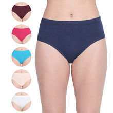 BODYCARE Pack of 6 100% Cotton Classic Panties in E2CD - Multi-Color