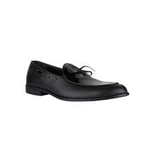SKO Black Patent Loafers Bow