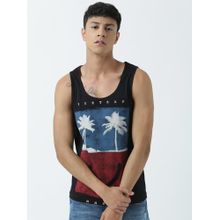 Huetrap Mens Round Neck Sleeveless Tank T-Shirt