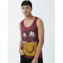 Huetrap Mens Round Neck Sleeveless Tank T-Shirt