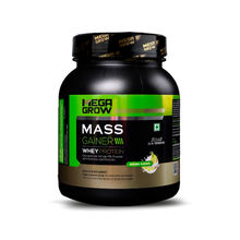 Megagrow Mass Gainer Whey Protein Powder - Banana