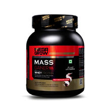 Megagrow Mass Gainer High Calories Formula Whey Protein Powder - Chocolate
