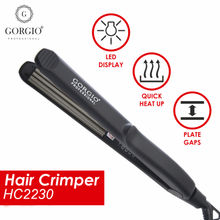 Gorgio Professional High Performance Hair Crimper - HC2230 (Color May Vary)